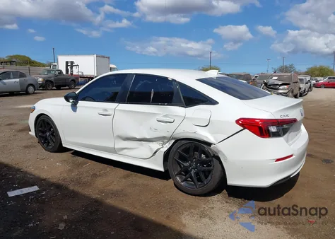 2023 Honda Civic Sport из США, поврежденный, VIN 2HGFE2F59PH554302